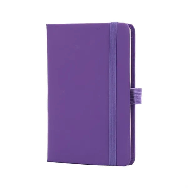 A6 Notebook PU Belt Pen Socket