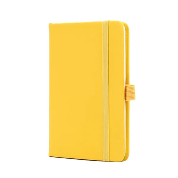 A6 Notebook PU Belt Pen Socket