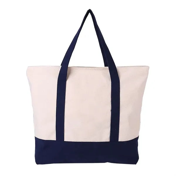 Cotton Canvas Boat Tote Bag
