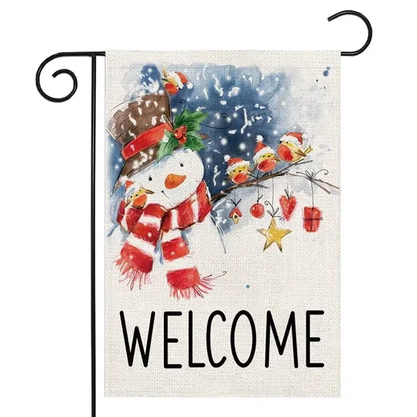 Outdoor Christmas Flags for Decoration