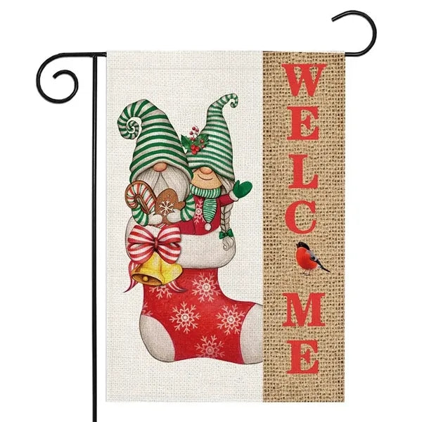 Outdoor Christmas Flags for Decoration