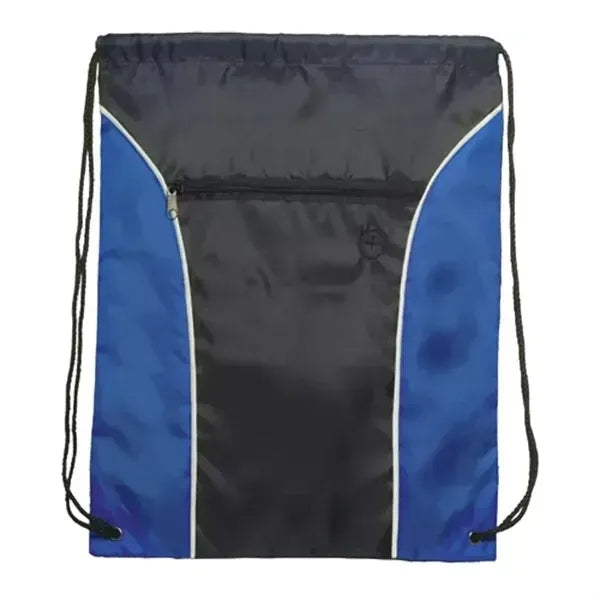 Two Tone Polyester Drawstring Bags