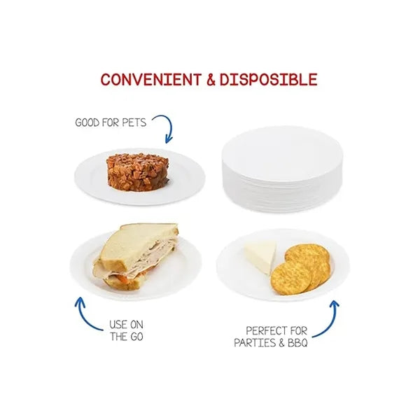 Disposable Paper Plates