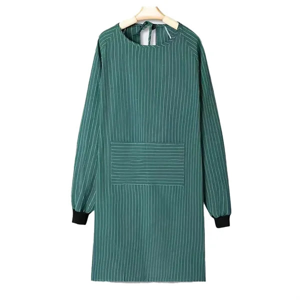 Long Sleeve Breathable Apron All-Size Fit Tool Pocket