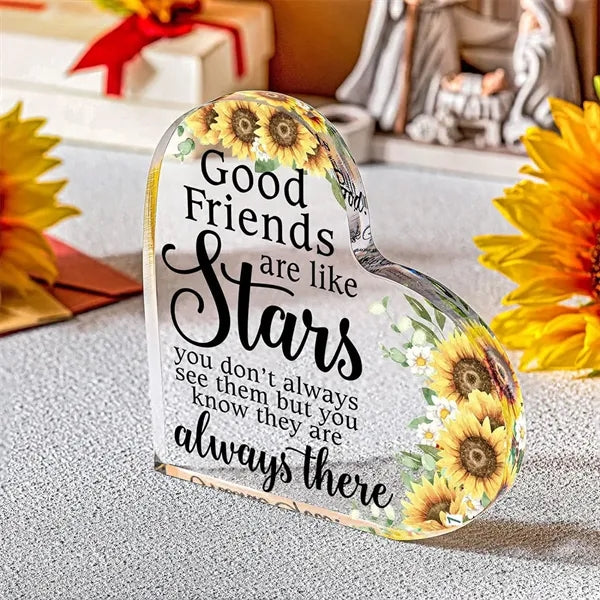 Acrylic Keepsake/Award Clear Ornament