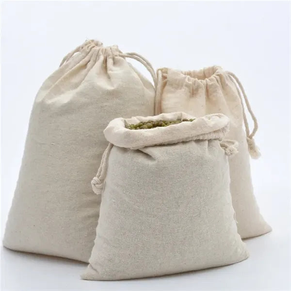 Canvas Drawstring Bags