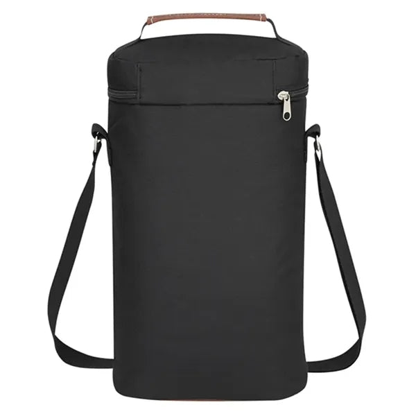 Leakproof Insulated Padded Versatile 2 Bottle Wine Bag