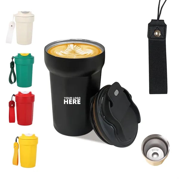 15oz Insulated Coffee Mug With Lid