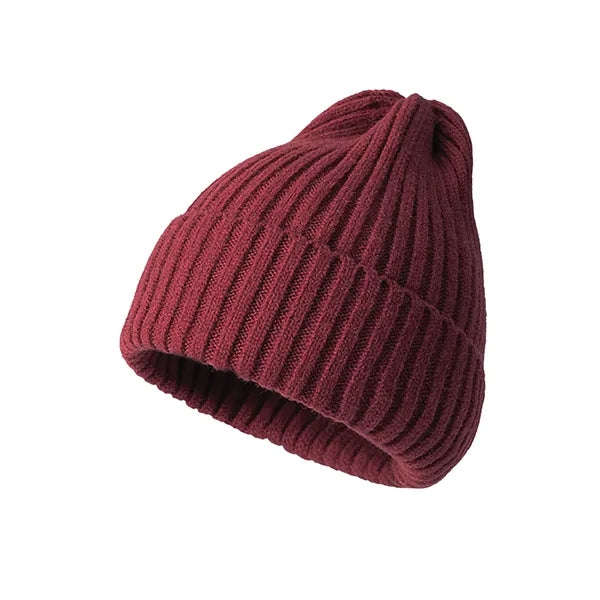 Warm Pointed Top Knitted Hat