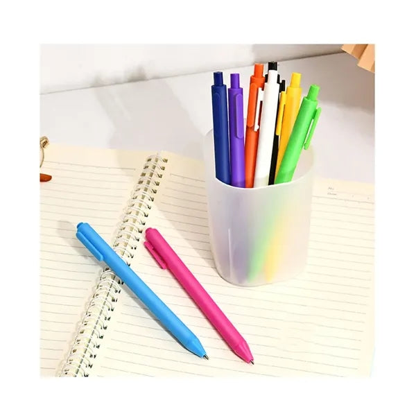 Retractable Gel Ink Pens Black
