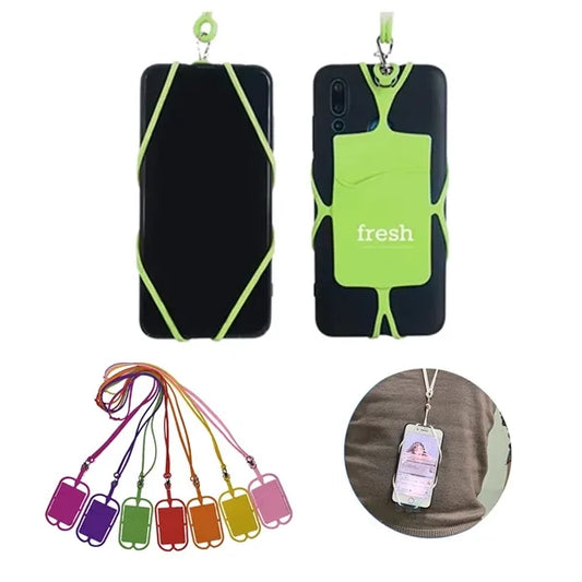 Silicone Lanyard Phone Holder