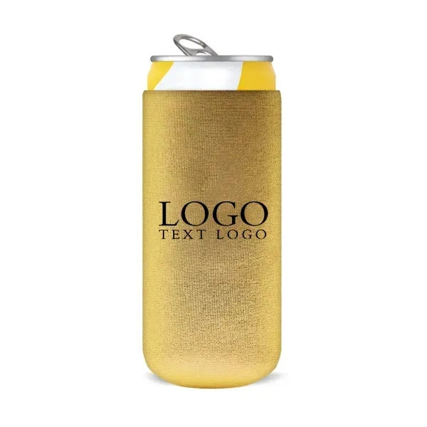 Metallic Beer Bottle Can Cooler