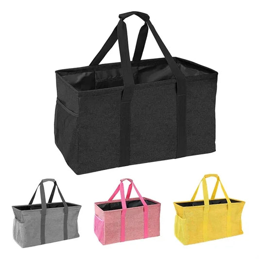 Extra Large Utility Tote Bag w/Hard Bottom