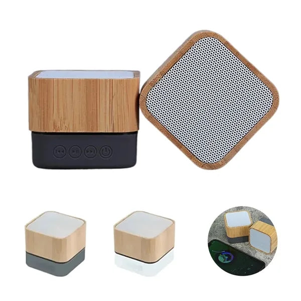 Portable Bamboo Bluetooth Speaker
