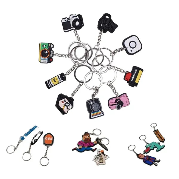 Customize 2D PVC Key Chain