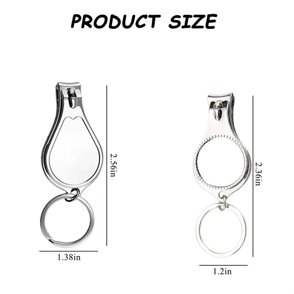 Nail Clipper Bottle Opener Keychain For Party Wedding