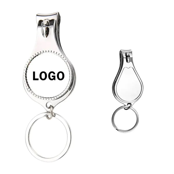 Nail Clipper Bottle Opener Keychain For Party Wedding