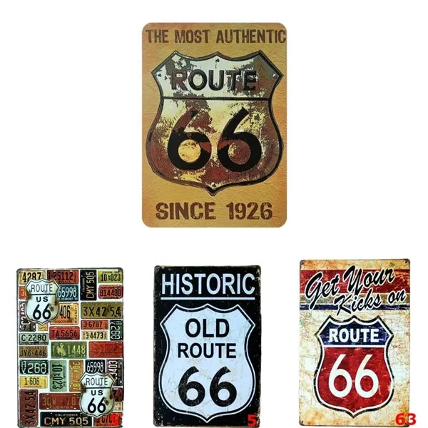 Retro Decor Tin Signs Metallica Plaques