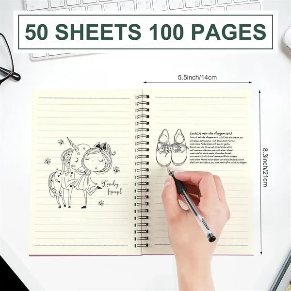 PP Coil Notebook - B6 Size