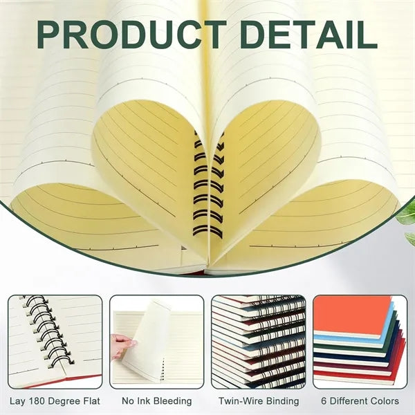 PP Coil Notebook - B6 Size