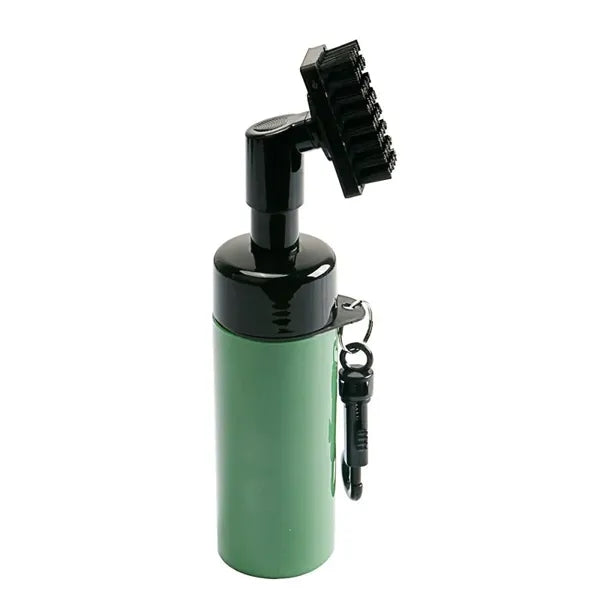 Portable GOLF Press Integrated Spray Bottle Cleaning Brush