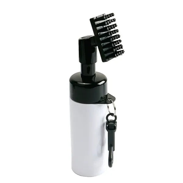 Portable GOLF Press Integrated Spray Bottle Cleaning Brush