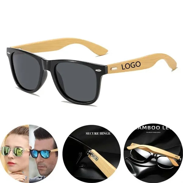 Bamboo Wood Polarized Sunglasses