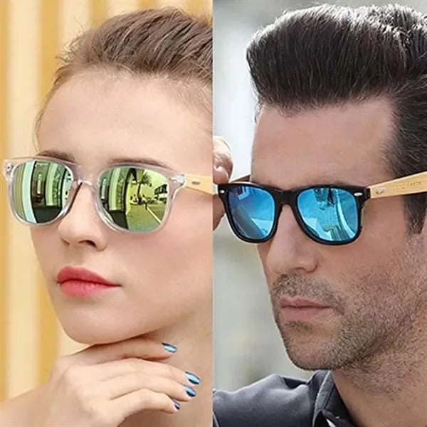 Bamboo Wood Polarized Sunglasses