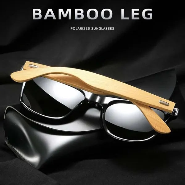 Bamboo Wood Polarized Sunglasses