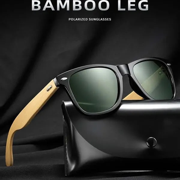 Bamboo Wood Polarized Sunglasses