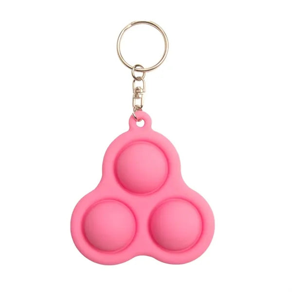 Mini Pop it Fidget Keychain
