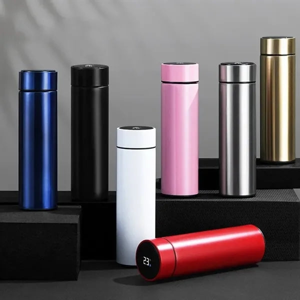 17OZ stainless steel smart thermos travel mug