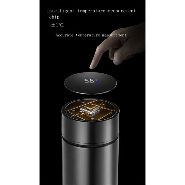 17OZ stainless steel smart thermos travel mug