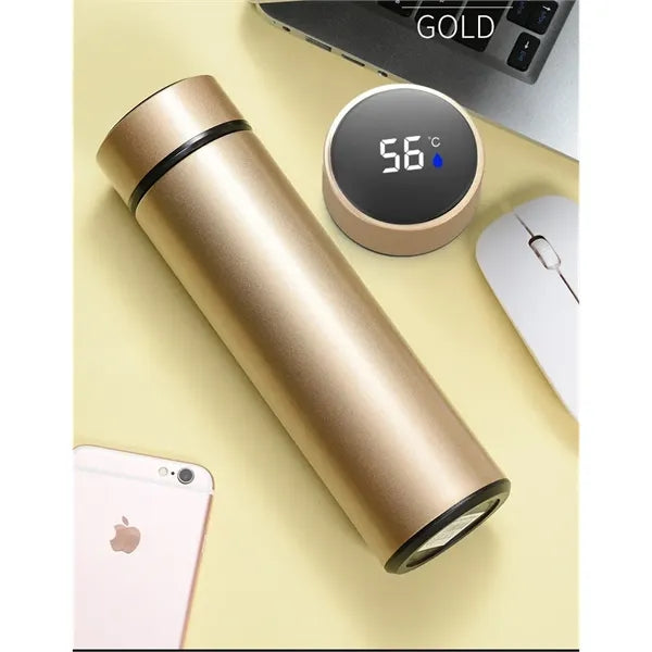 17OZ stainless steel smart thermos travel mug