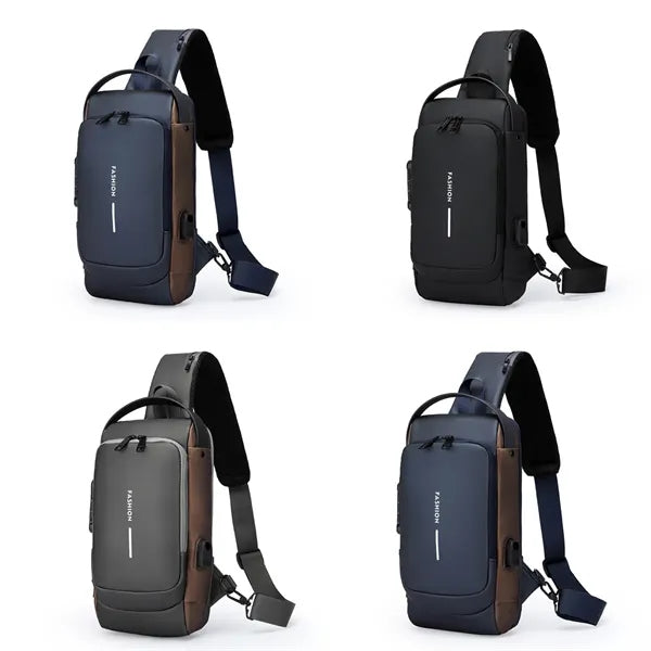 Anti-Theft Outdoor Leisure Cross-Body Bag