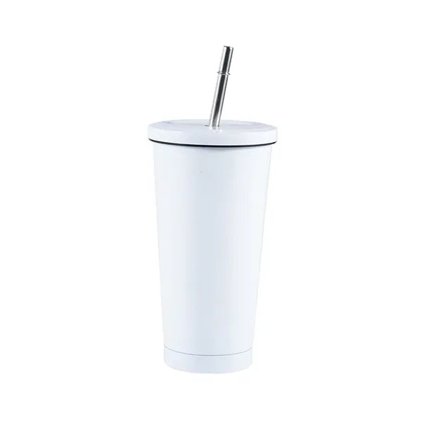 24OZ Double Wall Tumbler With Lids And Straw