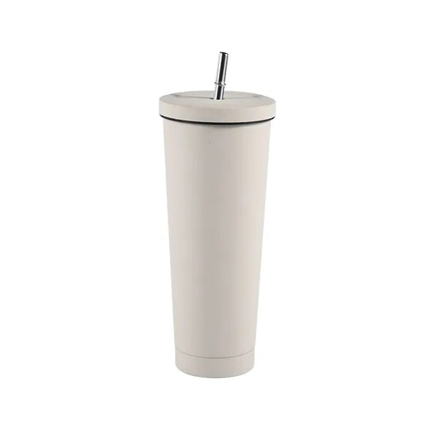 24OZ Double Wall Tumbler With Lids And Straw