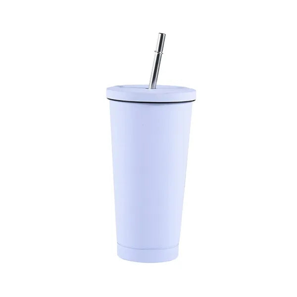 24OZ Double Wall Tumbler With Lids And Straw