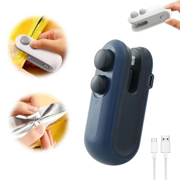 Usb Rechargeable Chip Bag Sealer Heat Seal Tool