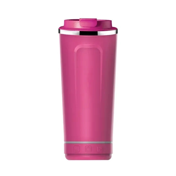 18oz Stainless Steel Tumbler W/Bluetooth Speaker Sports