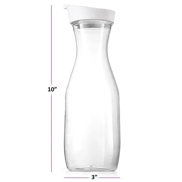 35 oz. Plastic Water Carafes Bottles
