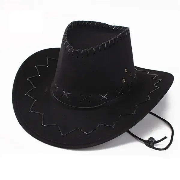 Western windproof Cowboy hat