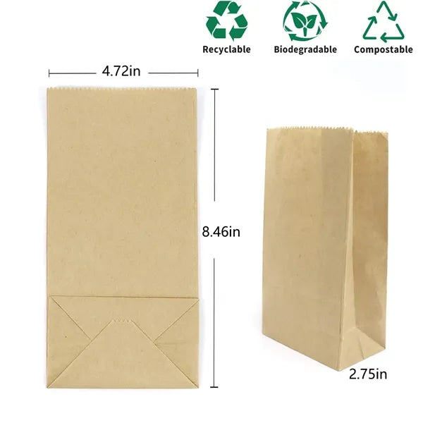 Kraft Paper Food Bags