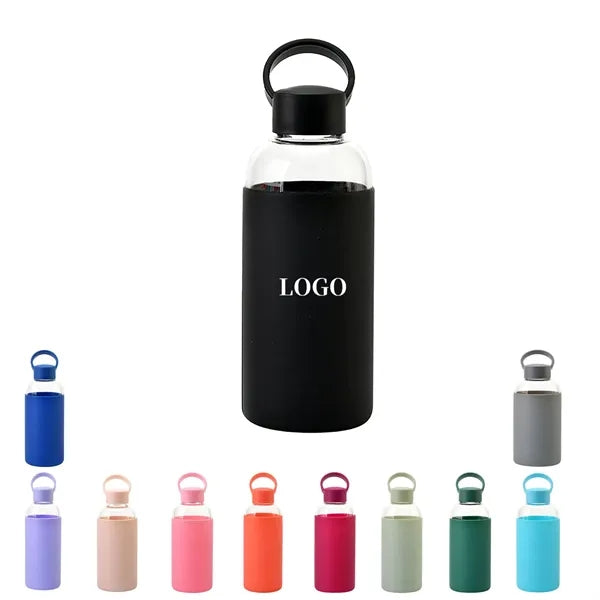 20oz Glass Sports Mug With Strap