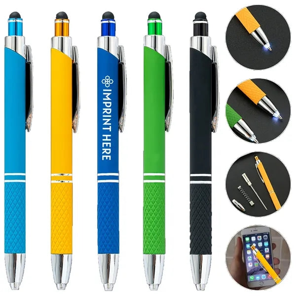 Multi-function Metal Capacitor Handwriting Touch Screen Pen
