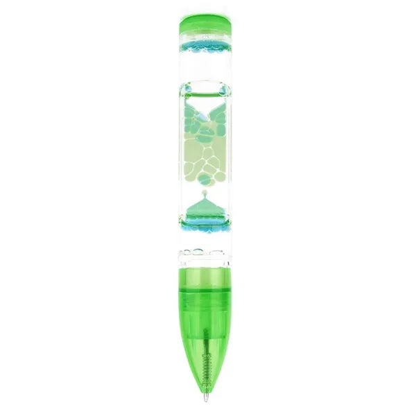 Bubble-Encased Liquid Ballpoint Pen