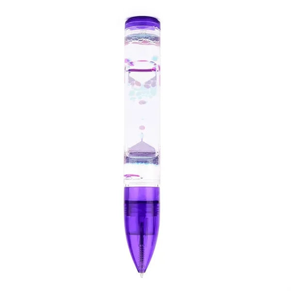 Bubble-Encased Liquid Ballpoint Pen