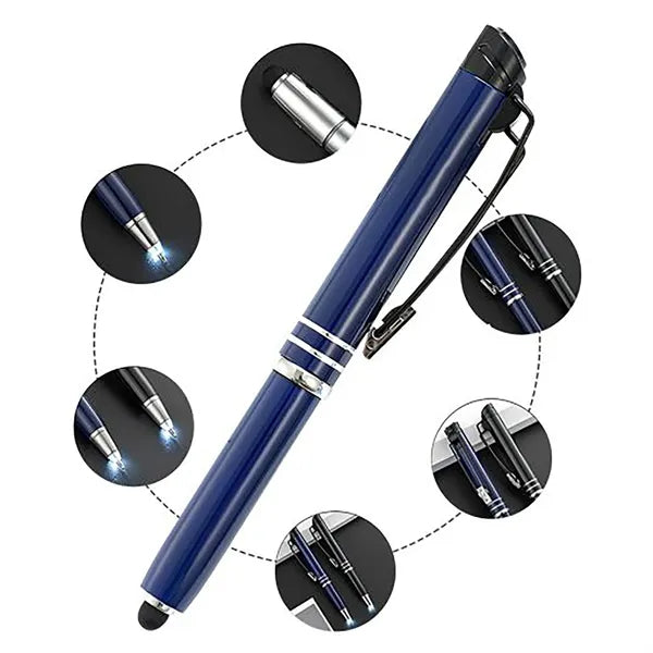Creative Touch Screen LED Office Metal Ballpoint Pen