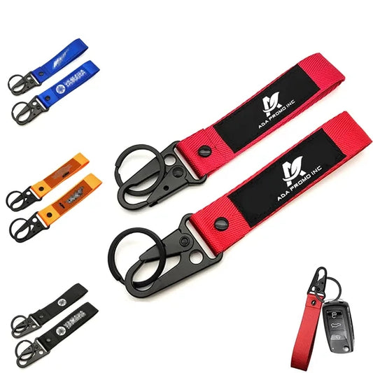 Motorcycle Fabric Keychain
