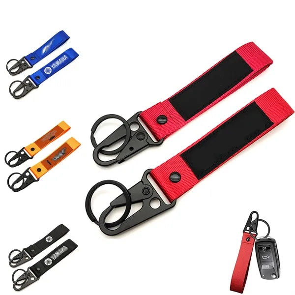 Motorcycle Fabric Keychain